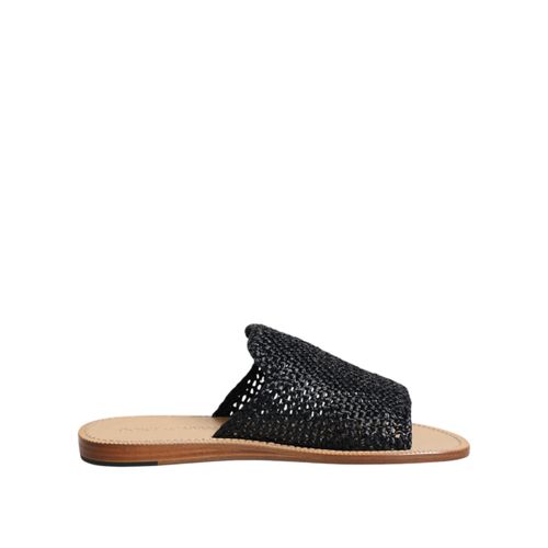 Geweven Slip-On Sandalen
