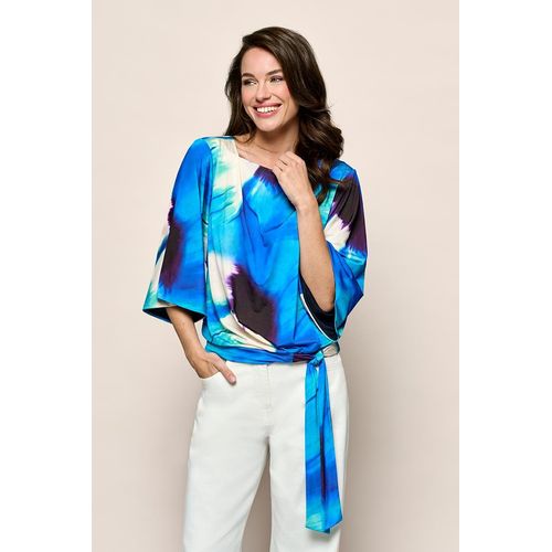 Miley Print Top Blauw / Multi