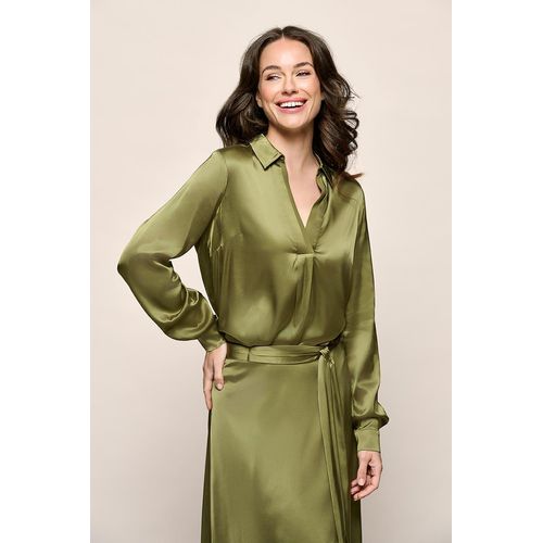 Ezra Blouse Olijfgroen