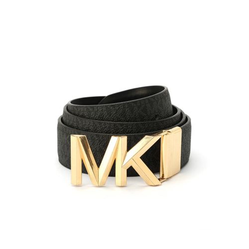 MK gesp omkeerbare monogram riem