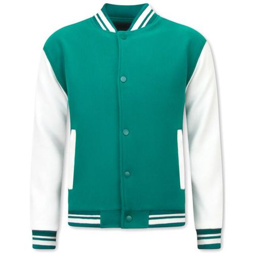 Enos Collegejassen classic groen
