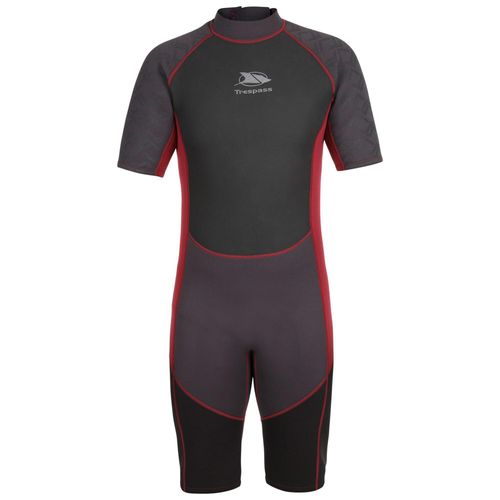 Trespass Heren Argon Wetsuit (Zwart/Rood)