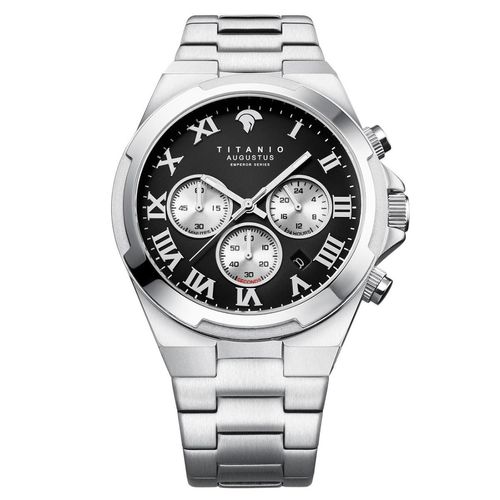 Titanio Horloge Augustus Zilver
