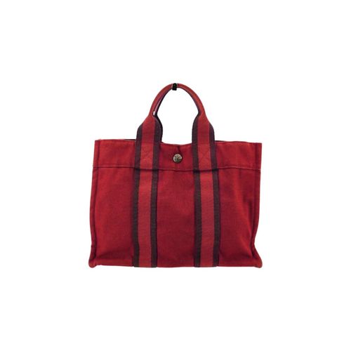 Hermes Vintage stoffen draagtas Fourre-Tout