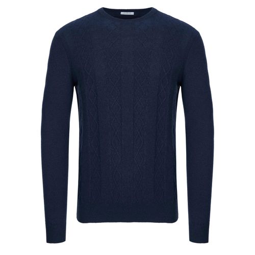 Malo Optimum kasjmier trui navy
