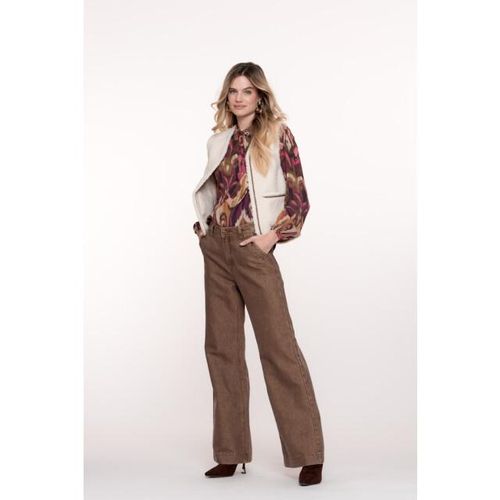 Geisha Jeans flair camel