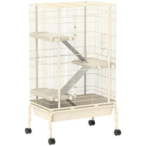 4goodz Chinchilla en hamsterkooi met 4 verdiepingen 48x88x150 cm