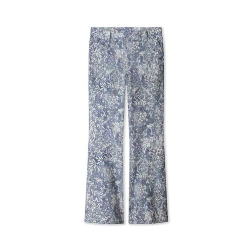 Helena Hart 7308deni 0 flair print deni marine