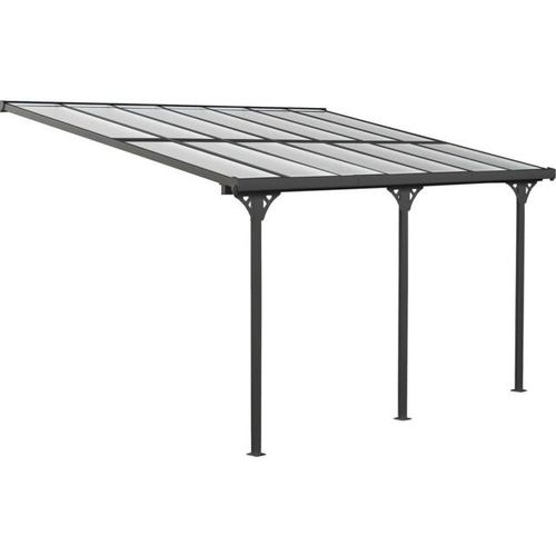 Westmann Si06106 metalen terrasoverkapping 435x300cm -