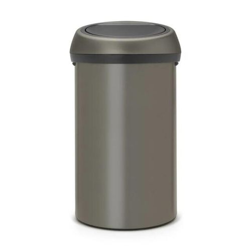 Brabantia Touch bin afvalemmer 60 liter platinum