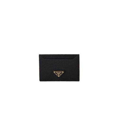 Prada Kaart Houder Zwart
