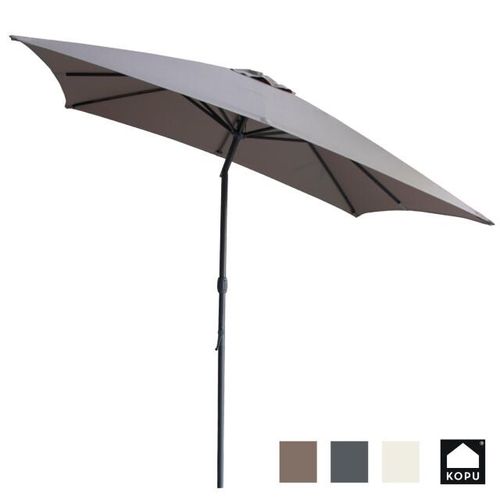 Kopu ® alicante parasol vierkant 230x230 cm met windvanger -