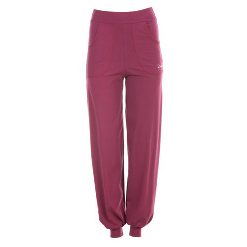 Trainingshose WINSHAPE "WH12", Damen, Gr. M, Normalgrößen, lila (berry love), 90% Baumwolle, 10% Elasthan, Hosen Trainingshose, 3/4-Trainingshose
