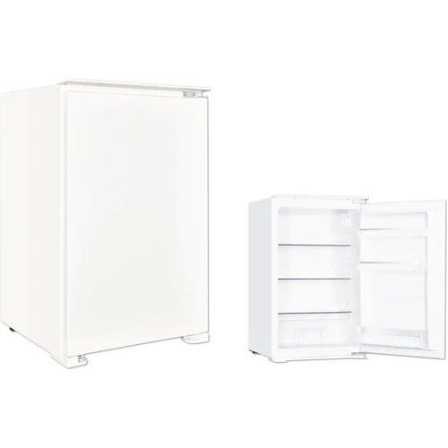 Wolkenstein Einbau-Kühlschrank WKS135.0 EB 129 Liter weiß mit Abtauautomatik, LED-Beleuchtung