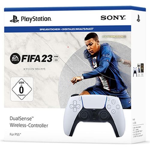 Sony SON PS5 Dualsense+ FIFA 23 Vou, Gamepad, PlayStation 5, D-Pad, Home button, Schaltfläche Optionen, Schaltfläche Teilen, Analog / Digital, Rot/Grün/Blau, Verkabelt & Kabellos