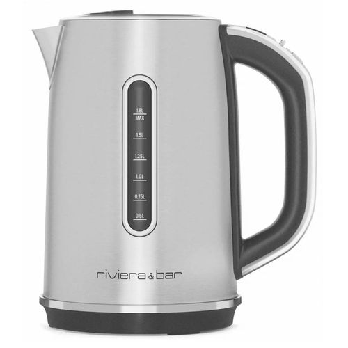 Wasserkocher 1,8 l, 2200 w, schwarz und edelstahl Riviera & bar BBT660