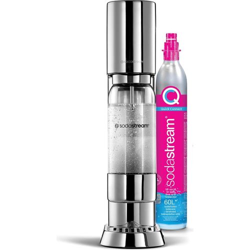 SodaStream Ensō, Edelstahl, Silber, 114 mm, 226 mm, 422 mm
