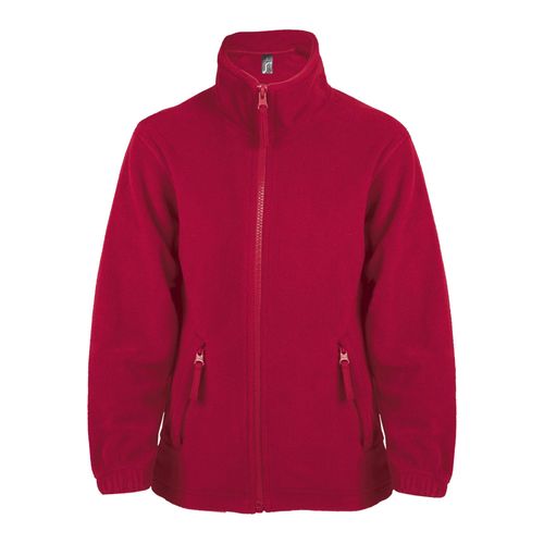 SOLS Kinder/Kinder North Fleece Jas (Rood)