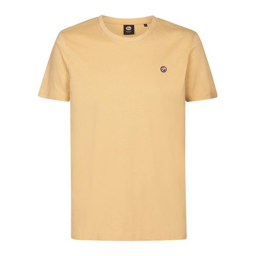 Petrol Industries - Heren Logo T-shirt Windward - Geel