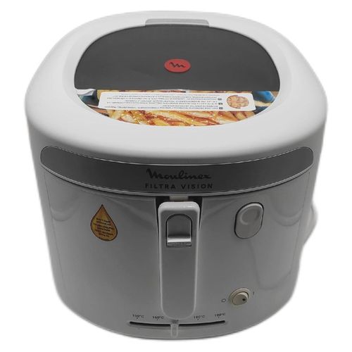 2,1 l 1900 w weiße fritteuse Moulinex AF2541E0