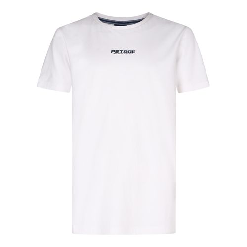 Petrol Industries - Jongens Logo T-shirt Sandspur - Wit