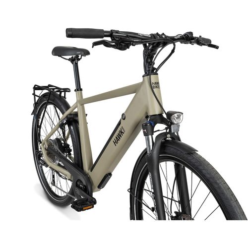 Hawk E-Trekking Gent E-Trekkingrad Herren 28 Zoll 53 cm Diamant - Gelb