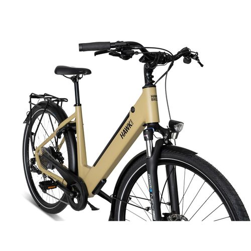 Hawk E-Trekking Lady E-Trekkingrad Damen 28 Zoll 50 cm Wave - Gelb
