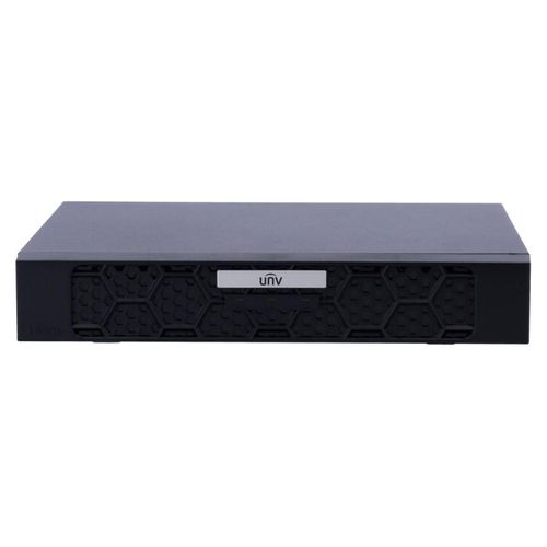 Gravador NVR Uniview Prime 4 Canais PoE Preto - UV-NVR501-04B-P4-IQ