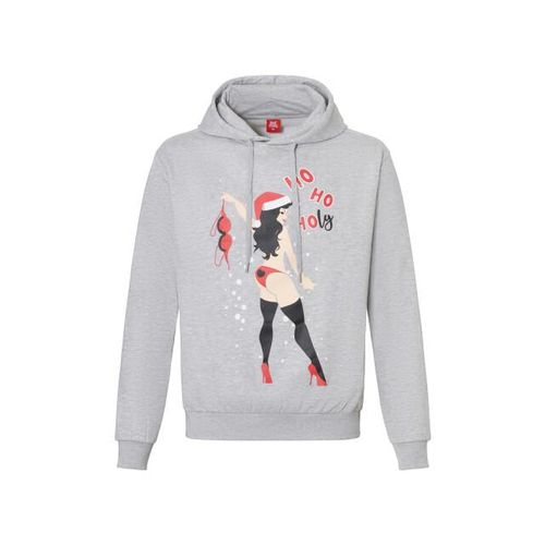 Apollo Heren foute kersttrui hoodie foute kerst print