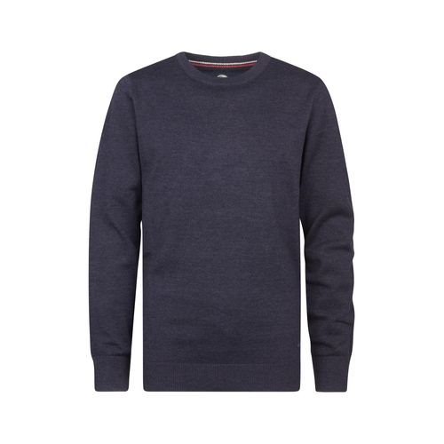Petrol Industries - Jongens Gebreide Basic Trui Absaroka - Blauw