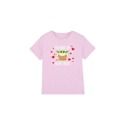 Star Wars Kinderen/Kinderen Jij laat mijn hart groeien T-Shirt (Roze)