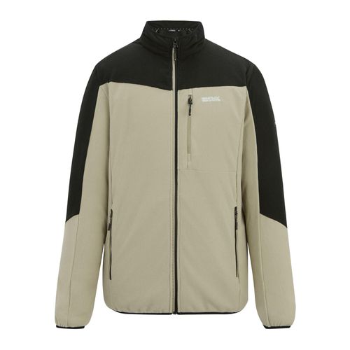 Regatta Heren Freesdale Fleecejack (Abbeystone/Zwart)