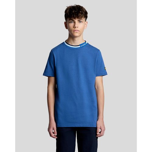 T-shirt met Tipped Collar-logo