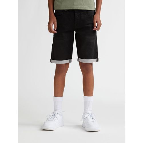 Petrol Industries - Jongens Jackson denim jogger short Gonzaga - Zwart