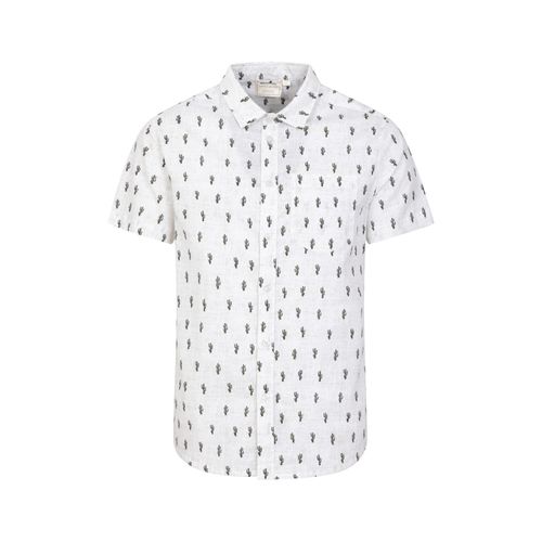 Mountain Warehouse Heren Preston Illustratie Shirt (Wit)