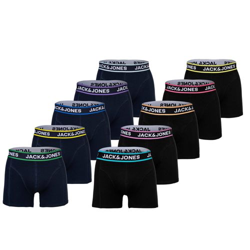 Jack & Jones Jaclimes Solid Trunks 10 Pack Boxershorts