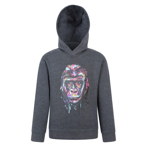 Mountain Warehouse Kinder/Kids Graffiti Gorilla Hoodie (Grijs)