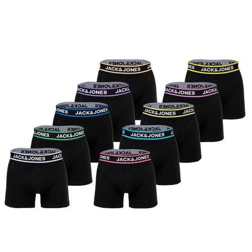 Jack & Jones Jaclimes Solid Trunks 10 Pack Boxershorts