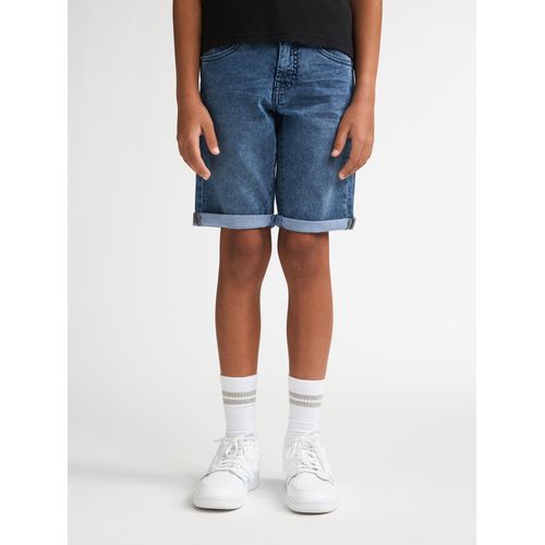 Petrol Industries - Jongens Jackson denim jogger short Gonzaga - Blauw