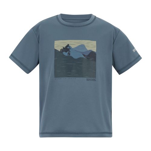 Regatta Kinderen/Kinderen Alvarado Bike T-Shirt (China Blauw)