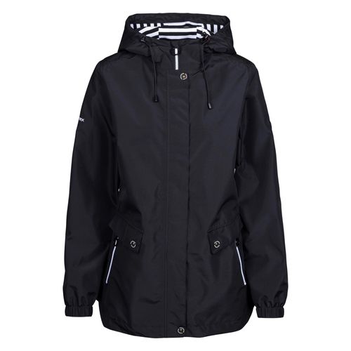 Trespass Dames/dames Flourish Waterproof Jasje (Zwart)