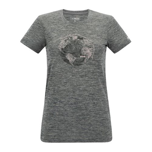 Regatta Dames/Dames Fingal Wereld T-Shirt (Donker Storm Marl)
