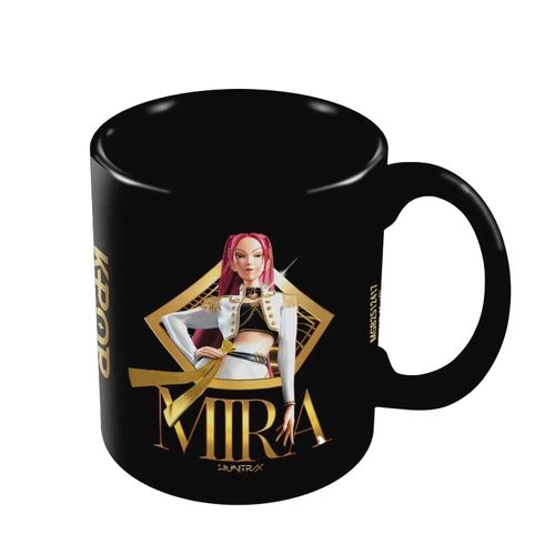 K-Pop Demon Hunters Portret Mira Mok (Zwart/Goud)