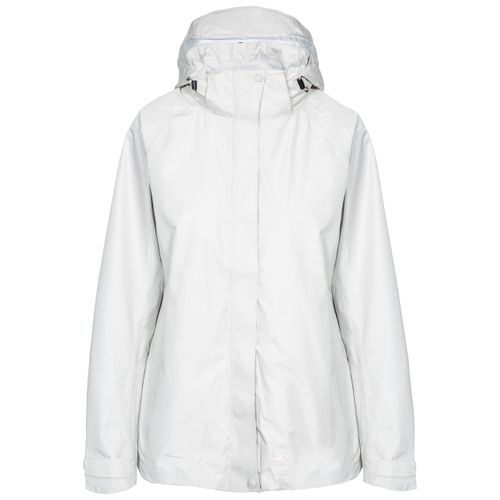 Trespass - Dames Review Waterdichte Jas (Wit)