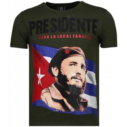 Local Fanatic Presidente rhinestone t-shirt