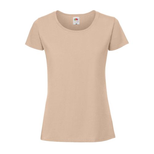 Fruit of the Loom Dames/Dames Iconic 190 T-Shirt (Woestijnzand)