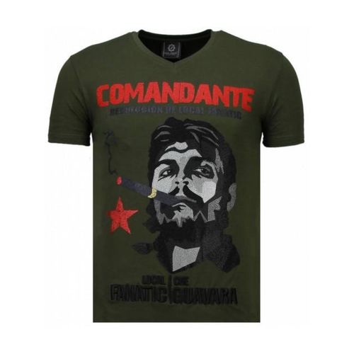 Local Fanatic Che guevara comandante rhinestone t-shirt