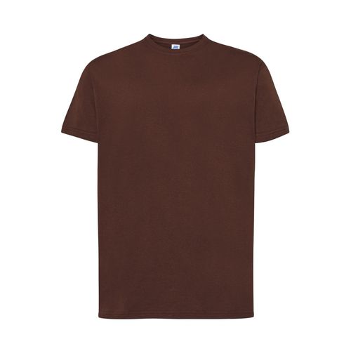 JHK Heren Normaal T-Shirt (Chocolade)