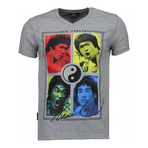 Local Fanatic Bruce lee ying yang t-shirt