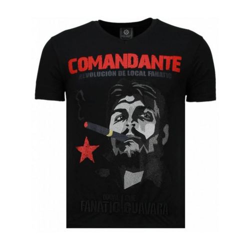 Local Fanatic Che guevara comandante rhinestone t-shirt